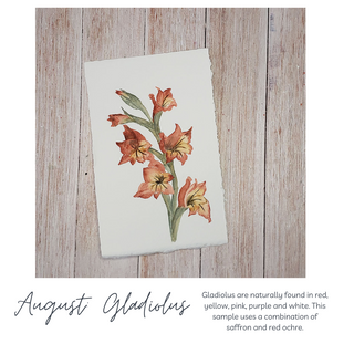 Custom Watercolor Birth Month Floral Bouquet, Hand-Painted Original Watercolor Art Personalized