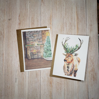 Holiday Card 10 Pack: One each of 10 holiday prints on greeting Cards