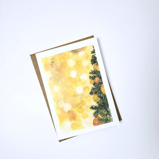 10 pack Watercolor Design Holiday Cards