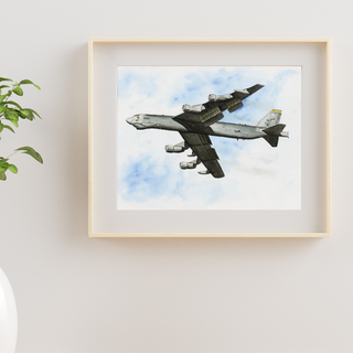 B-52 Stratofortress Giclee Fine Art Print