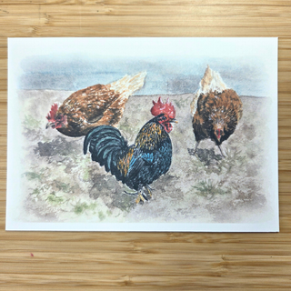 Print of the Month - June 2026: Chickens