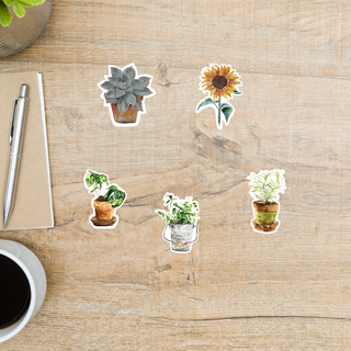 Botanical Vinyl Laminated Stickers