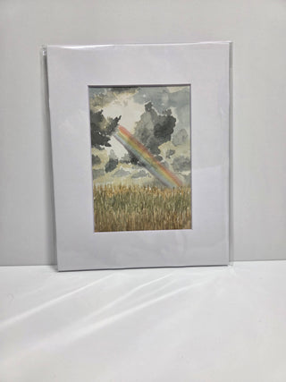 Rainbow in the Clouds 5x7 print