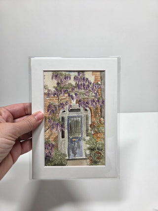 Lavender Doorway 4x6 Art Print